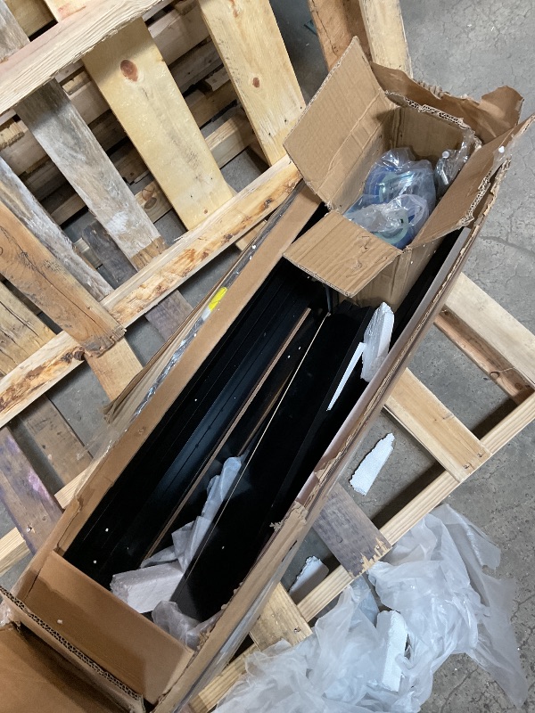 Photo 1 of **UNIDENTIFIED BLACK FURNITURE PIECE BOX 1 of 2**