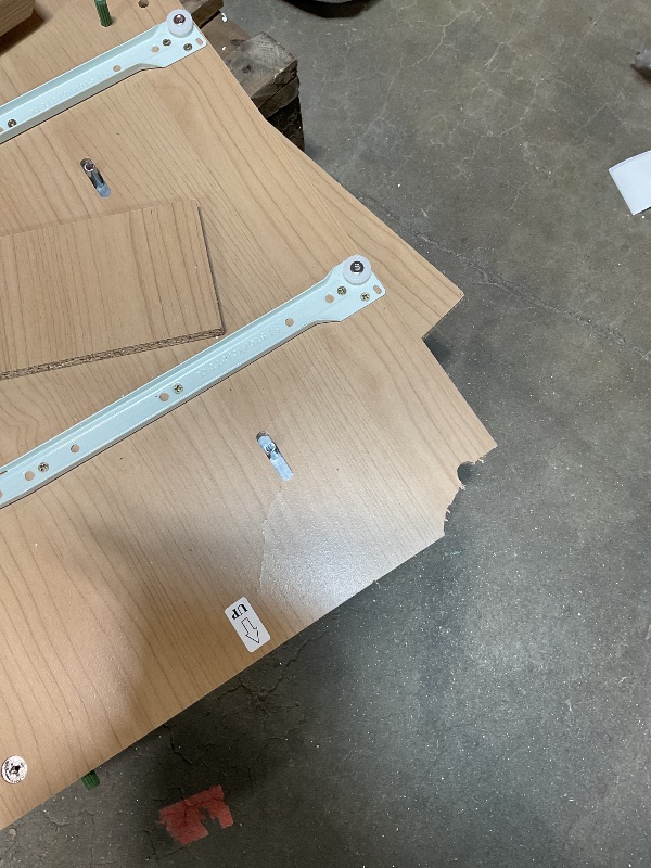 Photo 1 of **MISSING PARTS AND HARDWARE**Storkcraft Brookside 6-Drawer Dresser (Driftwood) – GREENGUARD Gold Certified, Wood Dresser for Bedroom, Kids & Nursery Storage Chest, Safety Interlocking Drawers, Pre-Installed Tracks, Kids Chest