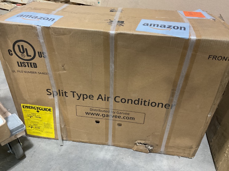 Photo 1 of *** PICTURE FOR REFERENCE, OUTSIDE UNIT ONLY ****9000 BTU Mini Split AC/Heating System,19 SEER2 110/120V Energy Efficient Ductless Inverter System,Cools Up to 450 Sq.Ft with Pre-Charged Condenser,Heat Pump & Installation Kits