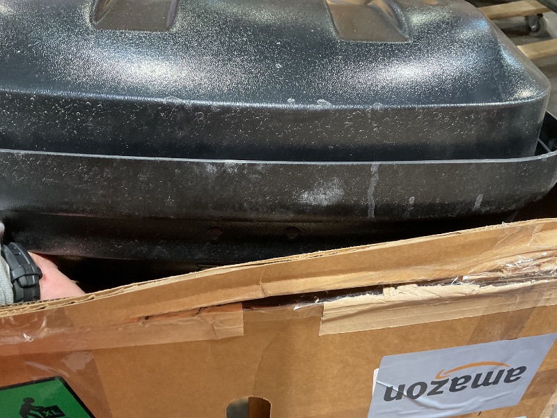 Photo 1 of *** USED, MINOR DAMAGE ***Thule 613 Pulse Cargo Box Alpine, Black