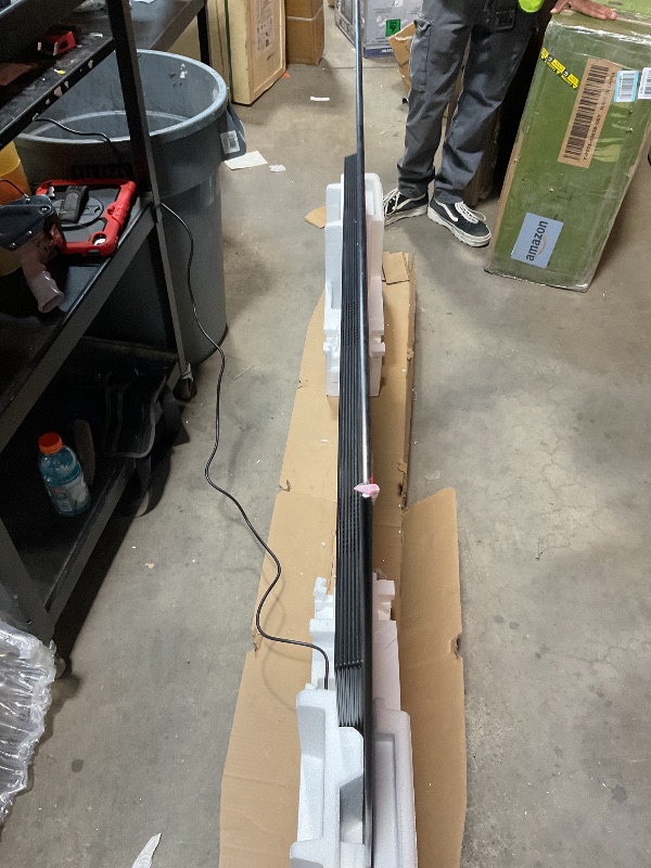 Photo 1 of *** USED ***Samsung 77-Inch Class OLED S90F 4K Smart TV (2025 Model) NQ4 AI Gen3 Processor, Upscaling Pro, HDR +, Motion Xcelerator 144Hz, Samsung Vision AI, Alexa Built-in