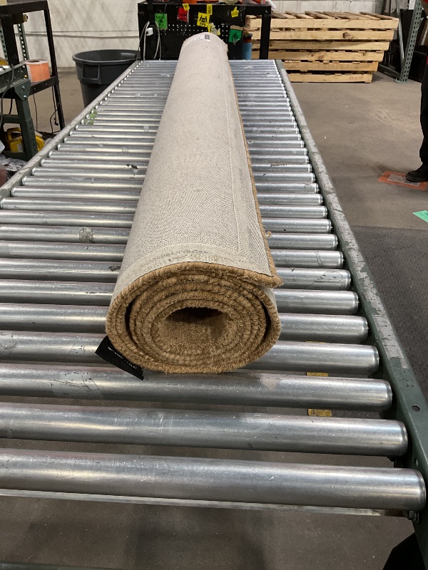 View 4 of *** used ***Loloi Jeremiah Brent Barrow Collection BAR-02 Camel/Brown 7'-9" x 9'-9" Area Rug