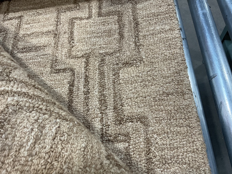 View 3 of *** used ***Loloi Jeremiah Brent Barrow Collection BAR-02 Camel/Brown 7'-9" x 9'-9" Area Rug