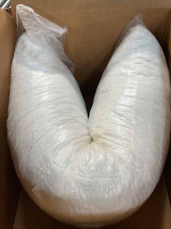 Photo 1 of 1 MIDDLE ONE Body Pillow, Memory Foam Body Pillows for Adults Sleeping, Long Pillow for Bed, Big Large Firm Full Body Pillow for Side Sleeper, 20x54 Inch, White