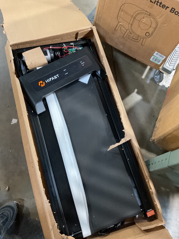 Photo 1 of *** FOR PARTS ONLY*** HiFast Walking Pad, 2.5HP Under Desk Treadmill for Home Office, 300 Lbs Capacity Portable Treadmills with Remote Control & LED Display, 2 in 1 Treadmill for Walking Jogging and Running