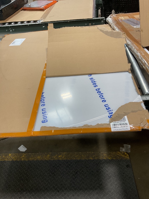 Photo 1 of *** small dent on corner*** [UpgradedVersion] Crystal Clear 1/5" Thick 47" x 40" Heavy Duty Hard Chair Mat, Can be Used on Carpet or Hard Floor