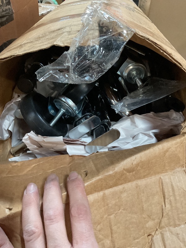 Photo 1 of *** missing assembly parts*** Tajsoon Double Rod Heavy Duty Clothes Rack 480 LBS, Rolling Clothing Rack for Hanging Clothes, Collapsible Clothes Rack with Wheels, Commercial Portable Garment Racks with Shelf, Chrome