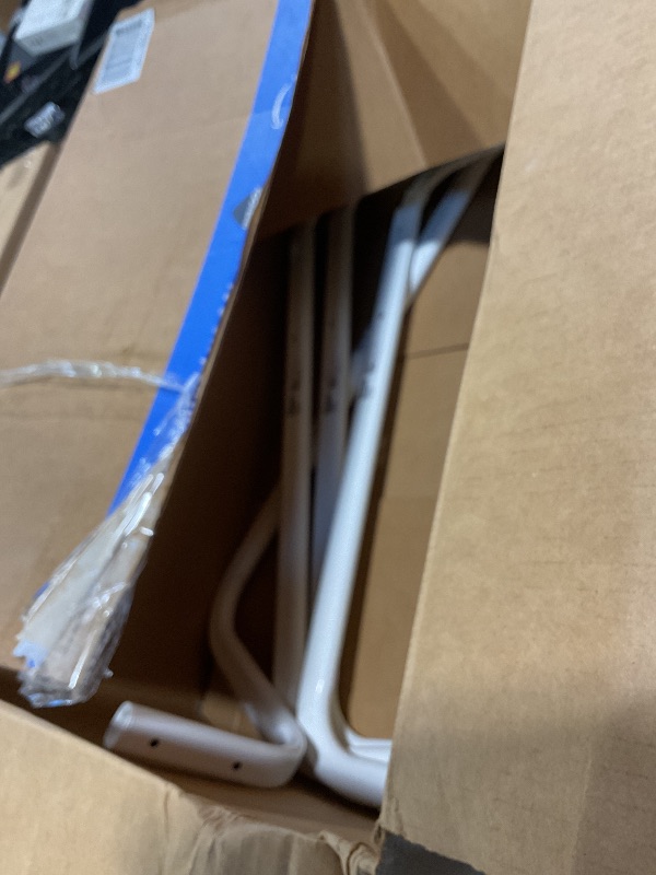 Photo 1 of *** incomplete, selling for parts*** Wiracks Clothes Rack Double Hanging Clothes Rack Clothing Rack Garment Rack 130LBS Capacity 34.5" W X15.8 D X 79" H Rolling Clothes Racks for Hanging Cothes with Bottom Shelf