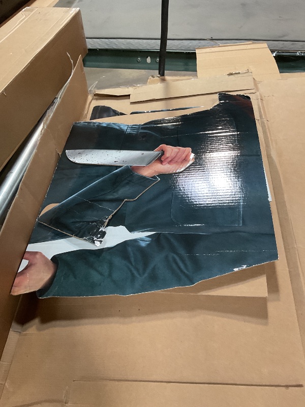 Photo 1 of ***DAMAGE***Cardboard People Advanced Graphics Mike Myers with Knife Life Size Cardboard Cutout Standup - Halloween II (1981 Film)