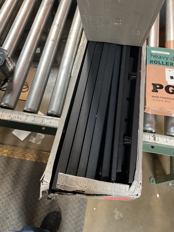 Photo 1 of Hafenpo 14 Inch Queen Bed Frame - Sturdy Metal Platform Queen Size, No Box Spring Needed, Heavy Duty, Easy Assembly, Strong Bearing Capacity, Under Bed Storage, Black