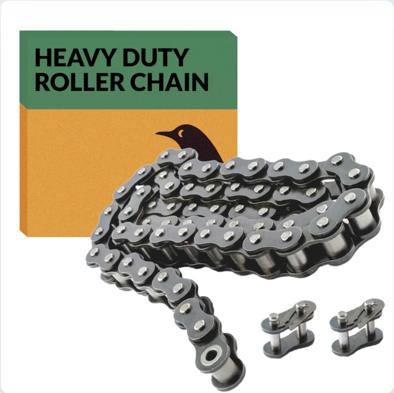 View 3 of #60H Heavy Duty Roller Chain x 10 feet + 2 Free Connecting Links