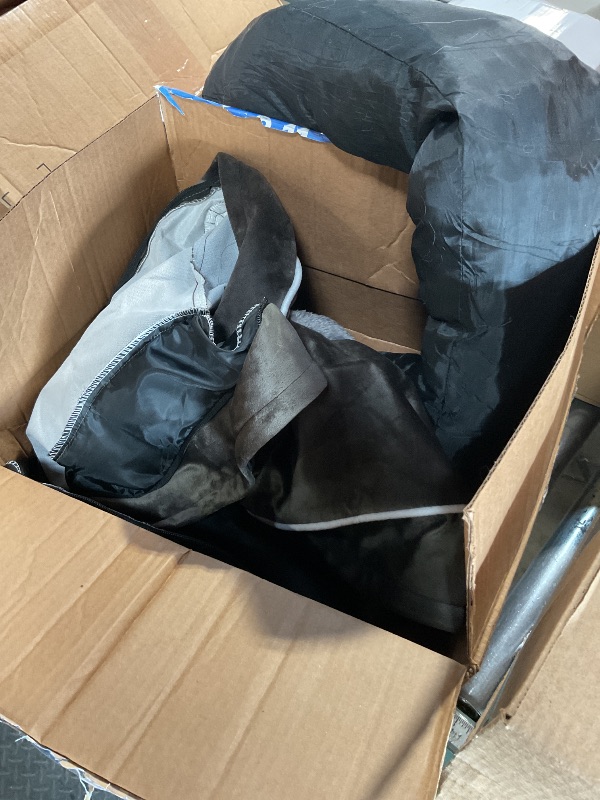 Photo 1 of *missing bottom bed*Large Dog Bed Orthopedic Washable - Removable Waterproof Cover Bed Pet - Large Big Dogs - Memory Foam - Couch Sofa with Removable Bolster - Dark Green Dog Bed