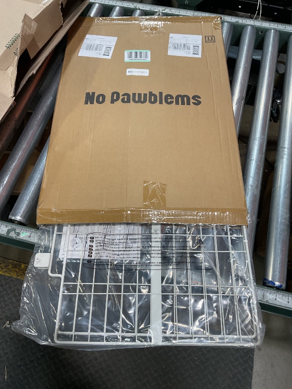 Photo 1 of 16-Inch Height Extension for Pet Gates, Adjustable Top Extension Piece for 26-42 Inch Wide Gates, Prevents Cats from Jumping Over, White