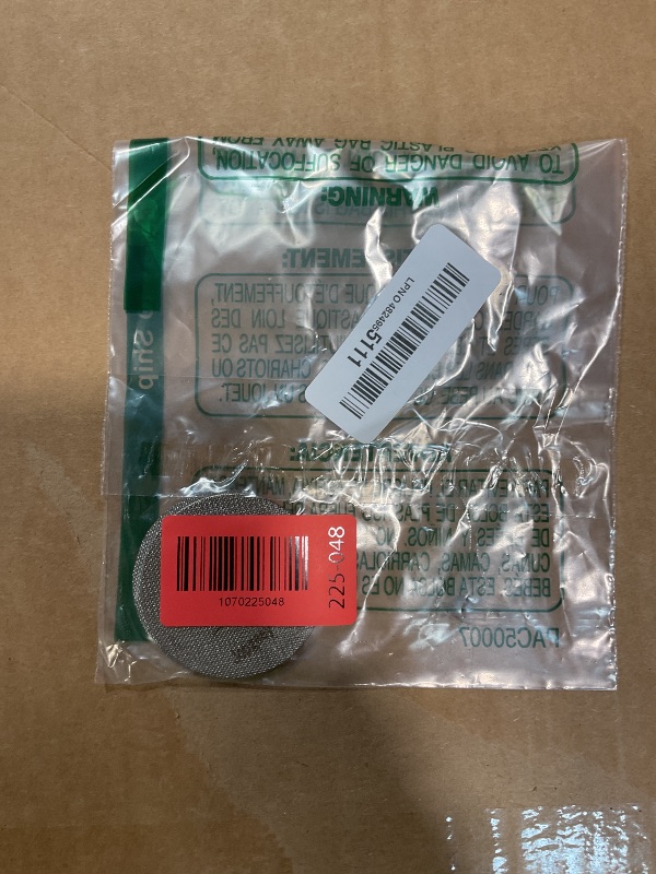 Photo 1 of 2 Packs 53.5mm Espresso Puck Screen with Stand, Reusable Coffee Filters Compatible with Breville Barista 54mm Portafilter Basket, 1.7mm Thickness 150?m 316 Stainless Steel Espresso Machine Accessories