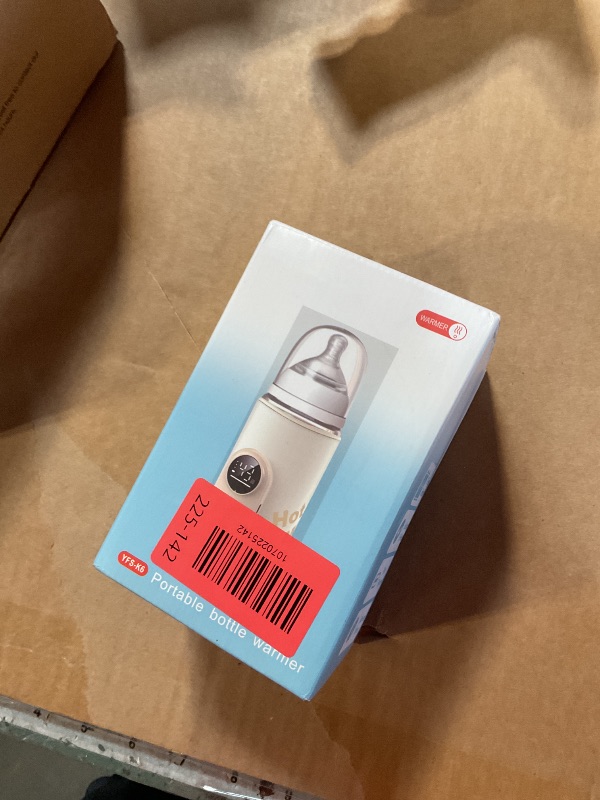 Photo 1 of 2026 Upgrade Portable Bottle Warmer for Travel,Comfortable Bottle Warmer on The go,Rapid Warming,Long-Lasting Warming up to 6-10H,Fast Charging Comfortable Baby Feeding