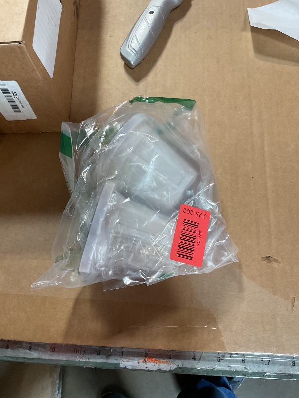 Photo 1 of 2 Pack Washable Replacement 2-in-1 Corded Stick Vacuum Cleaner Filters – HEPA Filter Accessories Compatible with Merlin SC861, SC861A Upright Models, 8.5CM Height Gray White Plastic Parts