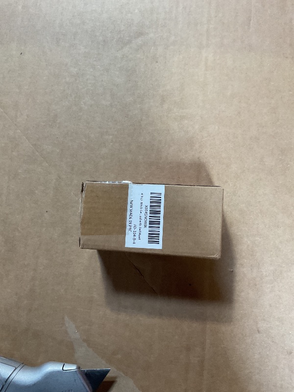 Photo 1 of 4 Inch Ceiling Fan Downrod With Hanger Ball, 1" Diameter Matte Black Ceiling Fan Extension Rod (No Threads),Universal Down Rods for Ceiling Fans,Easy Installation