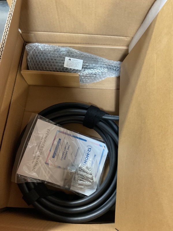 Photo 1 of [ETL/Energy Star Certified] NexCyber Level 2 Electric Vehicle (EV) Charger, 48 amp/11.5kW EVSE w/ J1772 Connector, 240V NEMA 14-50p Plug Electric Car Charger, APP Start/Plug and Play for Home Level 2