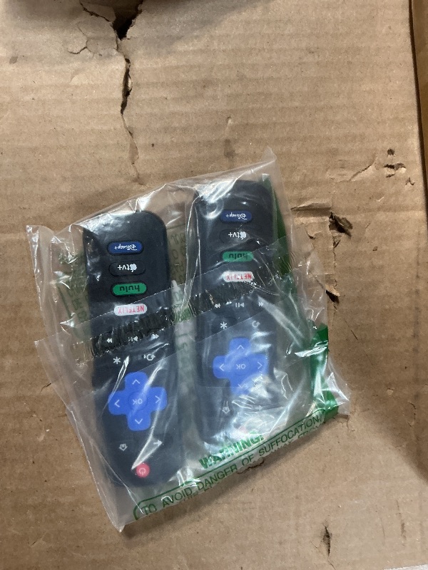 Photo 1 of ?Pack of 2? New Replacement for All Roku TV Remote,Compatible for All TCL-ONN-Hisense-Roku TV Remote