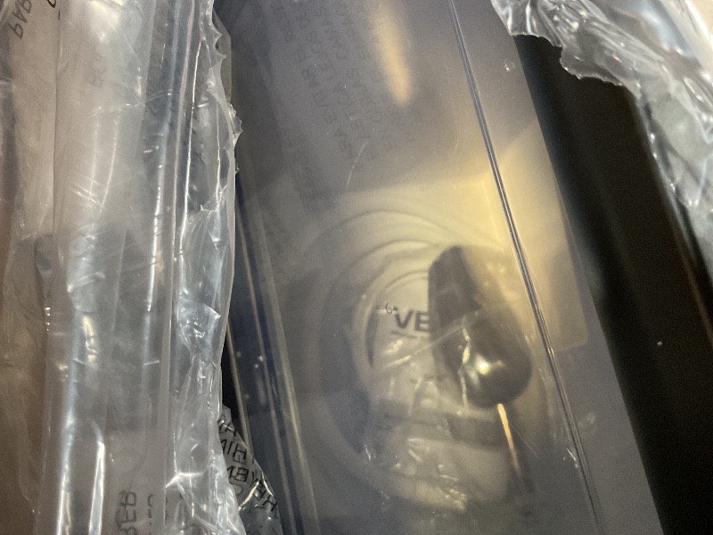 Photo 1 of **FOR PARTS ONLY NON-FUNCTIONAL**** VEVOR Commercial Ice Maker Machine, 130Lbs/24H with 33Lbs Storage, 45 Cubes per Cycle, Stainless Steel Freestanding & Under Counter Ice Maker with LED Display & Self-Cleaning, for Home Bar Restaurant