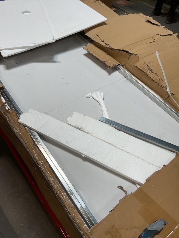 Photo 1 of **SLIGHT SCRATCHES**VEVOR Stainless Steel Prep Table, 30 x 72 x 34 Inch, 920 lbs Load Capacity, Heavy Duty Metal Worktable with 3 Adjustable Height Levels, Commercial Workstation for Kitchen Garage Restaurant Backyard