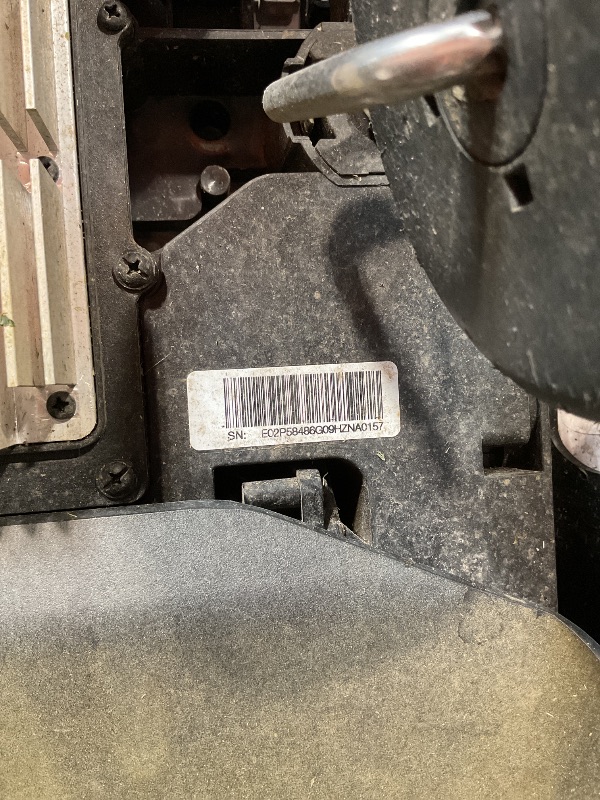 Photo 1 of **FOR PARTS ONLY/ NON-FUNCTIONAL** ECOVACS Goat A2500 RTK Robot Lawn Mower, Lidar-Enhanced RTK+Vision Navigation, Auto-Mapping, Dual Blades, Edge Precision Mowing, Perimeter Wire-Free, Suitable for 5/8 Acres Lawn, 50% Slope Capability