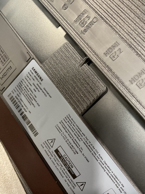 Photo 1 of **WONT TURN ON**Samsung 43-Inch Class QLED Q8F 4K UHD Smart TV (2025 Model) Q4 AI Processor, 100% Color Volume with Quantum Dot, AirSlim Design, Endless Free Content, Samsung Vision AI, Alexa Built-in