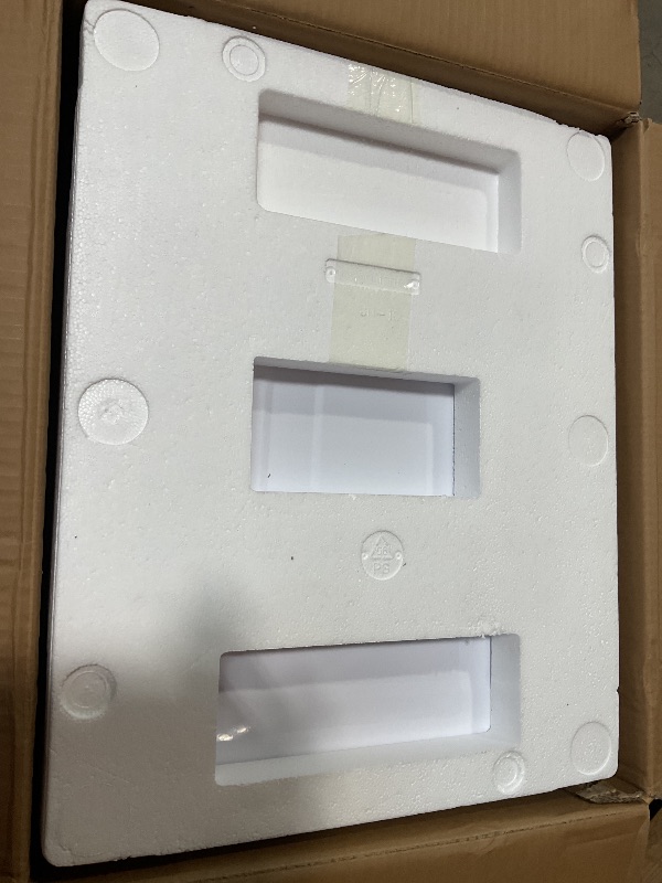 Photo 1 of *** USED ***EUHOMY 1.5 Cu.ft. Portable Clothes Dryer, 850W Compact Dryer with Exhaust Hose, Mirror Finish, LCD Touch Panel, 4 Drying Modes, 5.5lbs Capacity, Portable Dryer for Apartments, Dorms, Rvs, Black&White