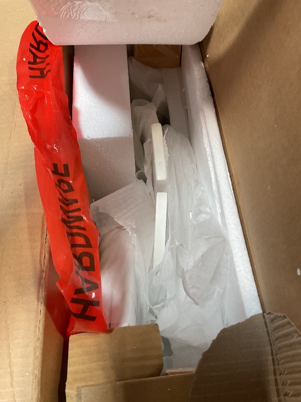 Photo 1 of *** ONE CHAIR ONLY***Jayde White Solid Wood Outdoor Adirondack Rocking Chair Set of 2 by Linon