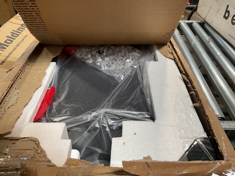 Photo 1 of *** CARTON B ONLY***OneBlis 90" TV Stand for Living Room, Large Entertainment Center & Media Console, Fits TVs up to 100", Storage Cabinet with Shelves, 50" Electric Fireplace