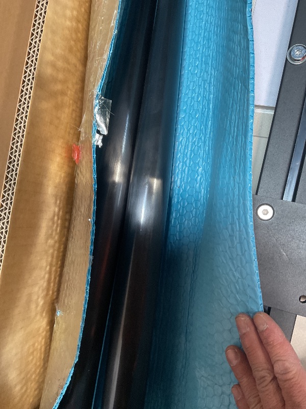 Photo 1 of *** USED, MINOR DAMAGE ***Luck Live 62.9'' to 94.4'' Extendable Dining Tables for 6 to 10 - New sintered Stone Material Rectangle Dining Table -High Hardness?White, Easy