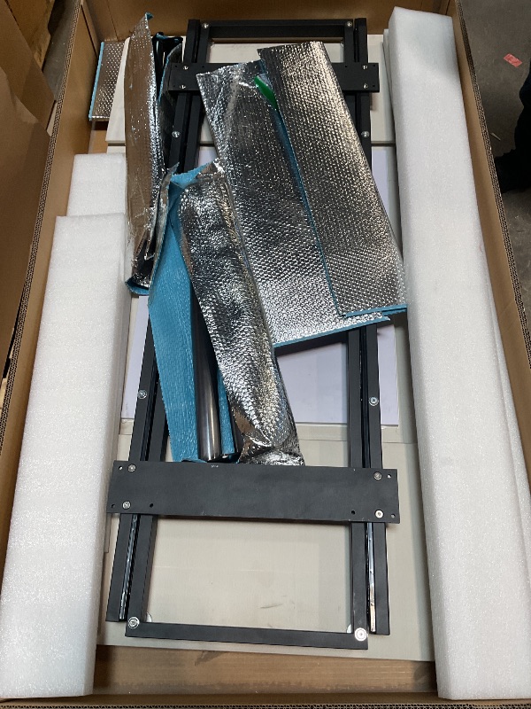 Photo 1 of *** USED, MINOR DAMAGE ***Luck Live 62.9'' to 94.4'' Extendable Dining Tables for 6 to 10 - New sintered Stone Material Rectangle Dining Table -High Hardness?White, Easy