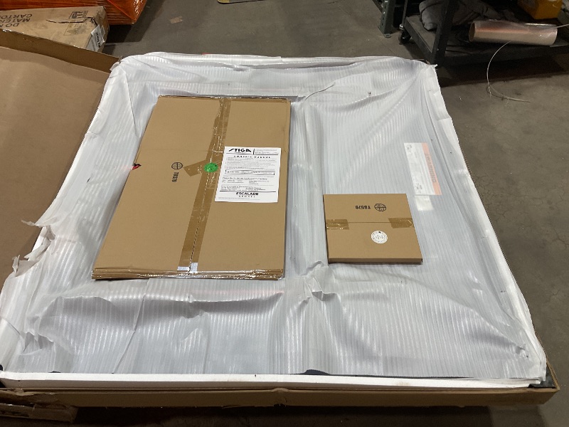 Photo 1 of *** MAJOR DAMAGE ***STIGA Advantage Lite Ping Pong Tables - 13, 15, 19, and 25mm Tabletops - Quickplay 10 Minute Assembly - Playback Mode - Recreational to Tournament Level, Blue