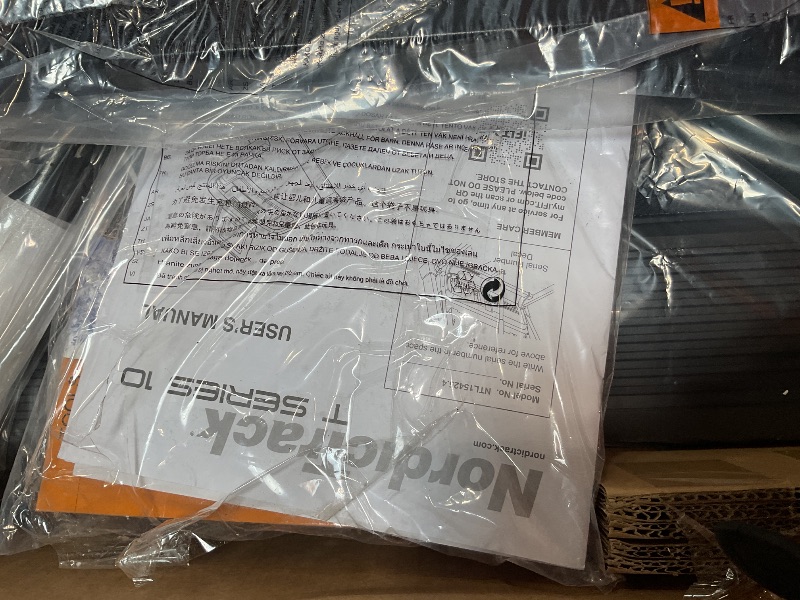 Photo 1 of ***POSSIBLY FOR PARTS/ MISSING HARDWARE AND ASSEMBLY PIECES*** NordicTrack T Series 10 Treadmill with 10" Tilting Touchscreen and Compact Design