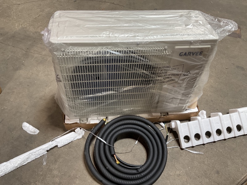 Photo 1 of *** OUTDOOR UNIT ONLY ***GarveeHome SEER 18.5 9000BTU 230V Mini Split Air Conditioner | Energy-Efficient Inverter AC System with WiFi, Remote Control & Easy Installation Kit for Rooms Up to 450 Sq.Ft