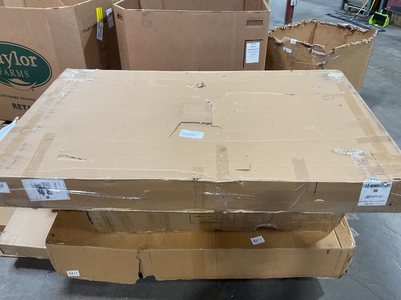 Photo 1 of **FOR PARTS ONLY DAMAGED (CRACKED CORNER)** DreamLine SlimLine 36 in. D x 60 in. W x 2 3/4 in. H Left Drain Single Threshold Shower Base in Black, DLT-1136601-88