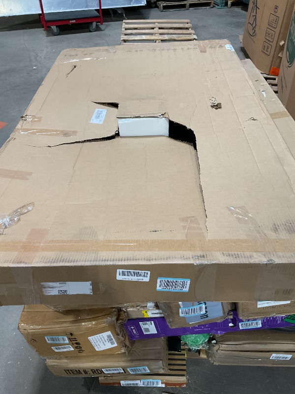 Photo 1 of **FOR PARTS ONLY DAMAGED (CRACKED CORNER)** DreamLine SlimLine 36 in. D x 60 in. W x 2 3/4 in. H Left Drain Single Threshold Shower Base in Black, DLT-1136601-88
