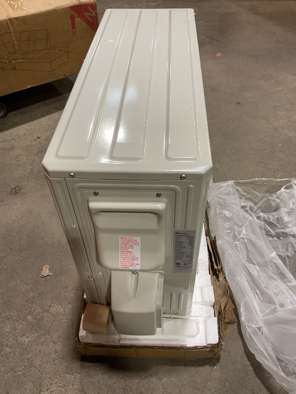 Photo 1 of *** PHOTO FOR REFERENCE,BOX 2 ONLY, OUTDOOR UNIT***YITAHOME 18000 BTU Mini Split Air Conditioner Heat Pump System, Wifi Enabled 19 SEER2 208-230V Inverter Ductless AC Cool Up to 1250 Sq. Ft, Compatible with Alexa, Complete Installation Kit, White