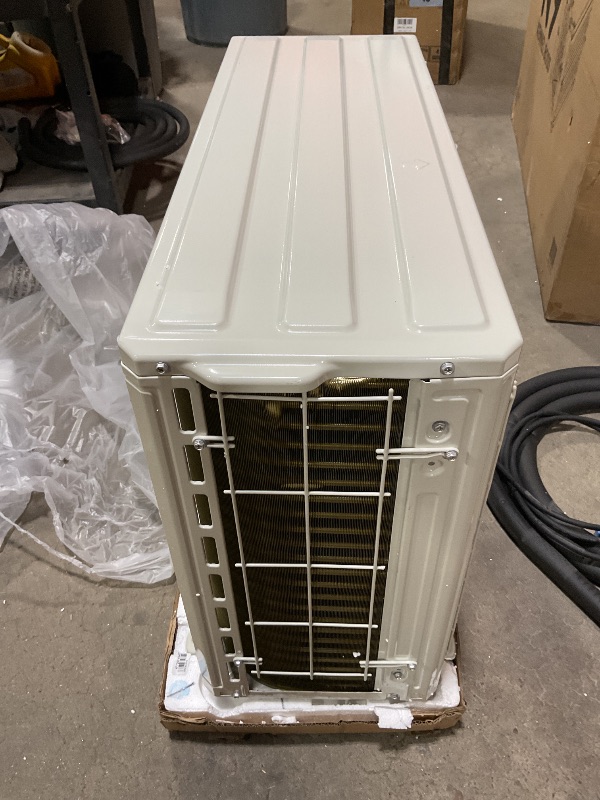 Photo 1 of *** PHOTO FOR REFERENCE,BOX 2 ONLY, OUTDOOR UNIT***YITAHOME 18000 BTU Mini Split Air Conditioner Heat Pump System, Wifi Enabled 19 SEER2 208-230V Inverter Ductless AC Cool Up to 1250 Sq. Ft, Compatible with Alexa, Complete Installation Kit, White