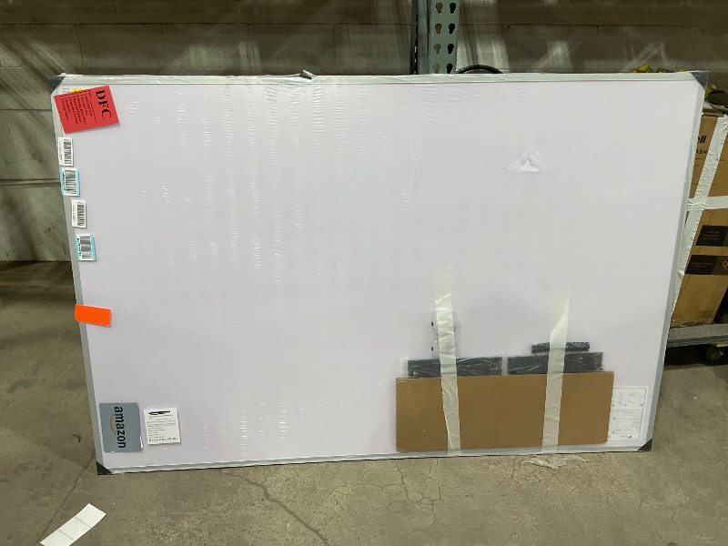 Photo 1 of *** MINOR DAMAGE ***VIZ-PRO Dry Erase Board/Magnetic Whiteboard, 72 x 48 Inches, Large Wall Mounted Board for School Office and Home 6' x 4'