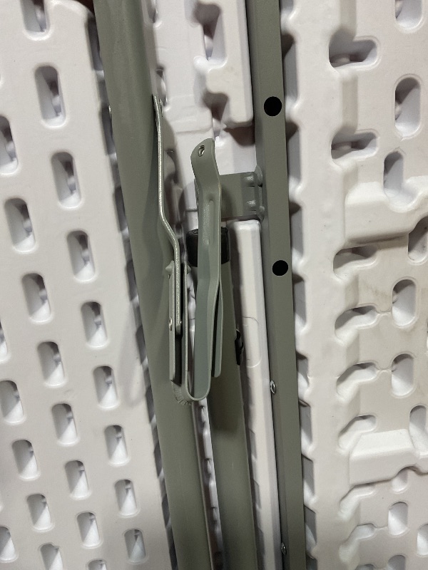 Photo 1 of *** MINOR DAMAGE ***Flash Furniture Kathryn 5-Foot Round Granite White Plastic Folding Table, Commercial Grade Round Table for 8 Guests