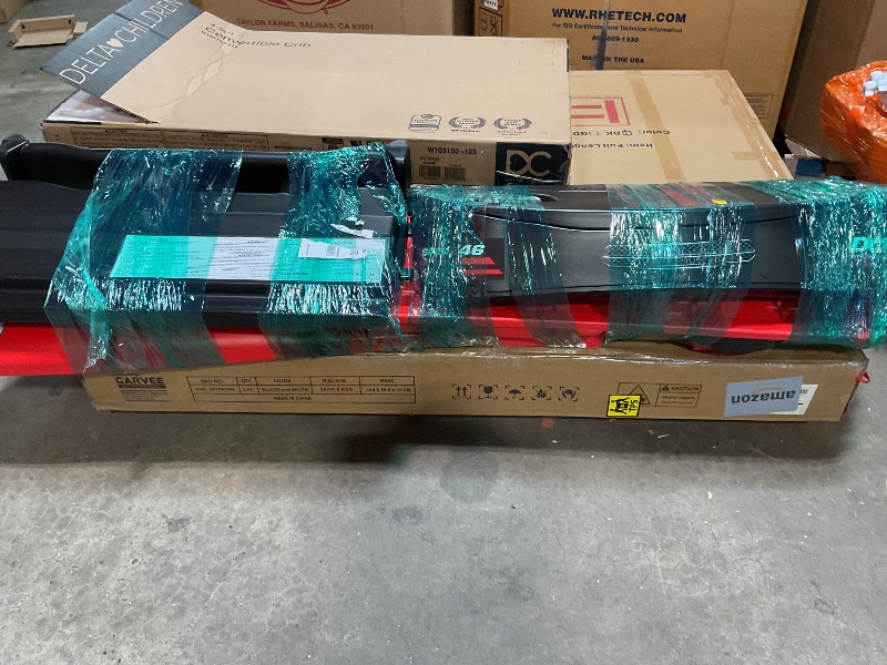 Photo 1 of *** UNKNOWN MISSING HARDWARE/PARTS ***Delta Children Turbo Race Car Twin Bed, Red