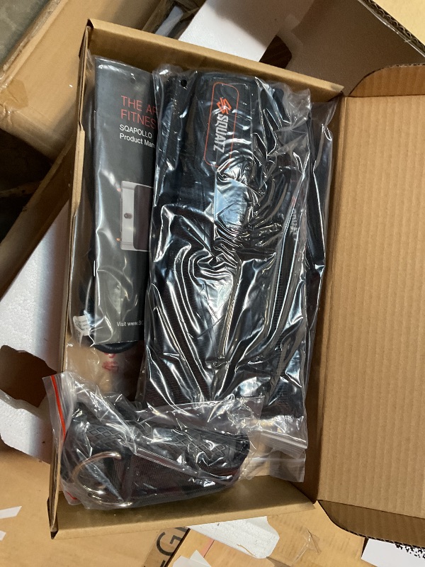 Photo 1 of *** USED ***SQUATZ Apollo Board Smart Home Gym 265 LBS Resistance, Multifunctional All in One Gym, Cable Weight Machine with 3 Training Modes, Fitness Strength Workout Equipment, Wheels, Handles for Travel, App