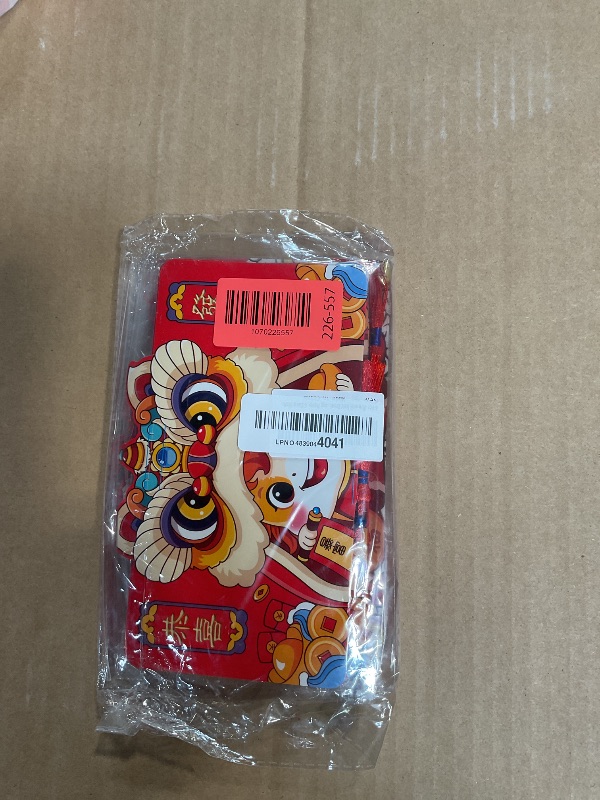 Photo 1 of **PARTIAL SET ONLY 3 ** 6 Pcs Cute Cartoon Horse Chinese Red Envelopes, Lunar New Year 2026 Lucky Money Envelope Reds Pocket Hong Bao Gift for Spring Festival Birthday Wedding Party, 6 Card Slots