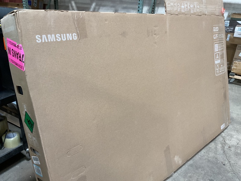 Photo 1 of *** MINOR DAMAGE ***Samsung 85-Inch Class QLED Q7F Series Samsung Vision AI Smart TV (2025 Model, 85Q7F) Quantum HDR, Object Tracking Sound Lite, Q4 AI Gen1 Processor, 4K upscaling, Gaming Hub, Alexa Built-in