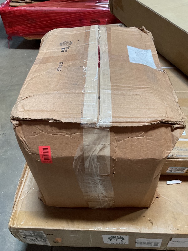 Photo 1 of *** USED ***Garland Rug Quatro Chili Red 12' x 15' Cut-Loop Trellis Area Rug –Soft, Comfortable, Stylish & Budget-Friendly Rug in a Beautiful Solid Chili Red