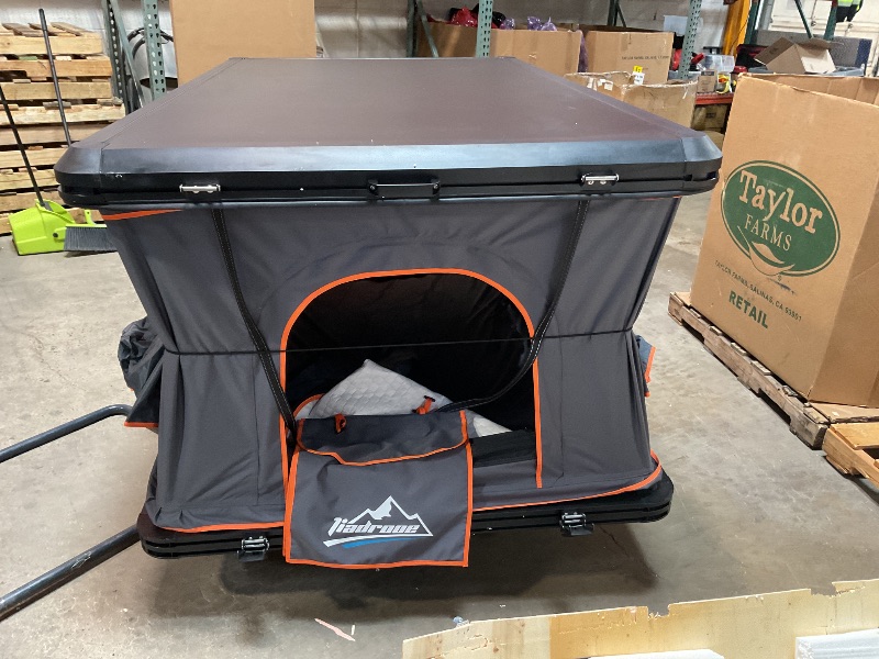 Photo 1 of *** PHOTO FOR REFERENCE ONLY ***Alumnimun Rooftop Tent Hard Shell with Winter Insulation, Pop Up 2 Person Roof Top Hardshell for Camping Truck Van Suitable for Jeep SUV Car