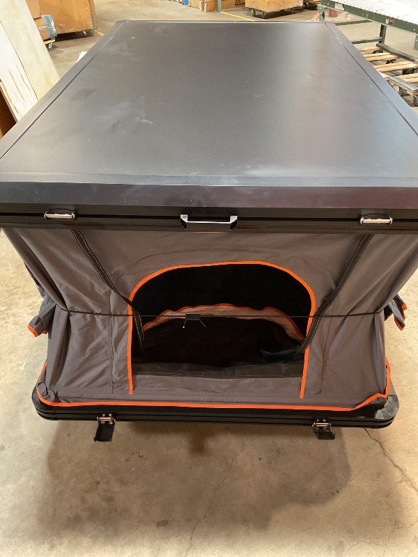 Photo 1 of *** PHOTO FOR REFERENCE ONLY ***Alumnimun Rooftop Tent Hard Shell with Winter Insulation, Pop Up 2 Person Roof Top Hardshell for Camping Truck Van Suitable for Jeep SUV Car