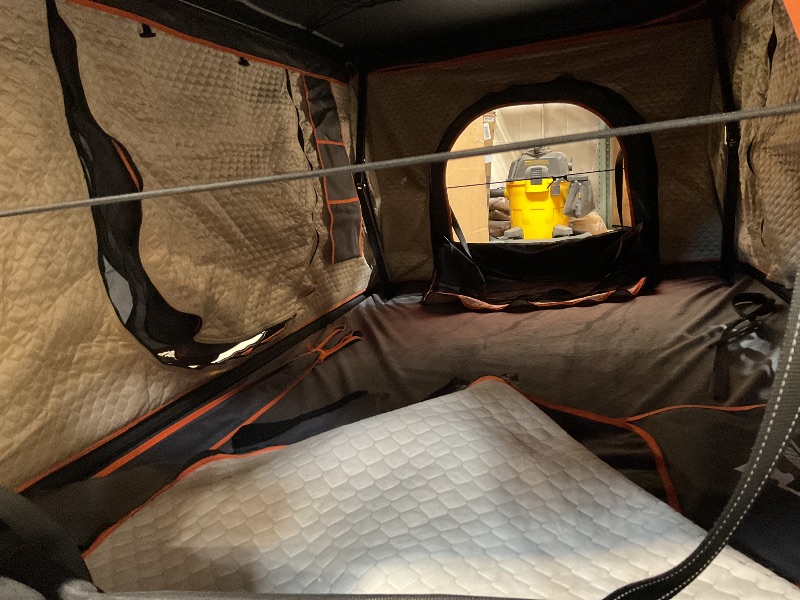 Photo 1 of *** PHOTO FOR REFERENCE ONLY ***Alumnimun Rooftop Tent Hard Shell with Winter Insulation, Pop Up 2 Person Roof Top Hardshell for Camping Truck Van Suitable for Jeep SUV Car