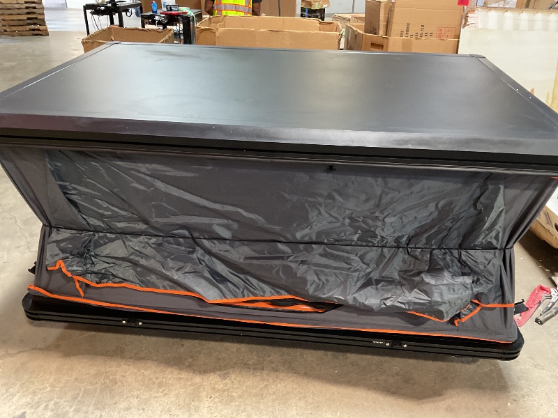 Photo 1 of *** PHOTO FOR REFERENCE ONLY ***Alumnimun Rooftop Tent Hard Shell with Winter Insulation, Pop Up 2 Person Roof Top Hardshell for Camping Truck Van Suitable for Jeep SUV Car